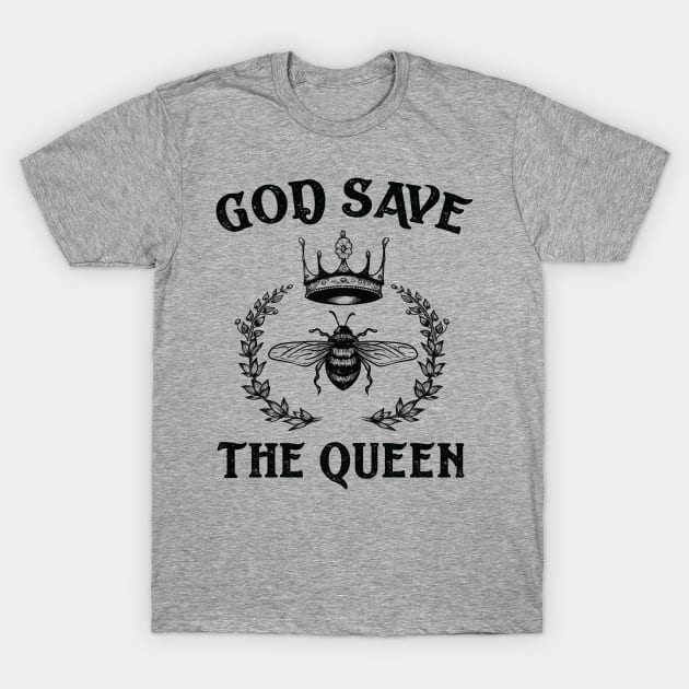 God Save The Queen Bee T-Shirt by Eugenex